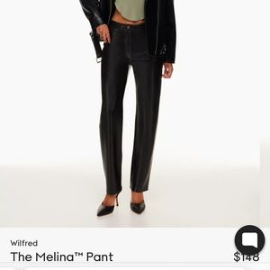 Aritzia Wilfred Melina pant size 6